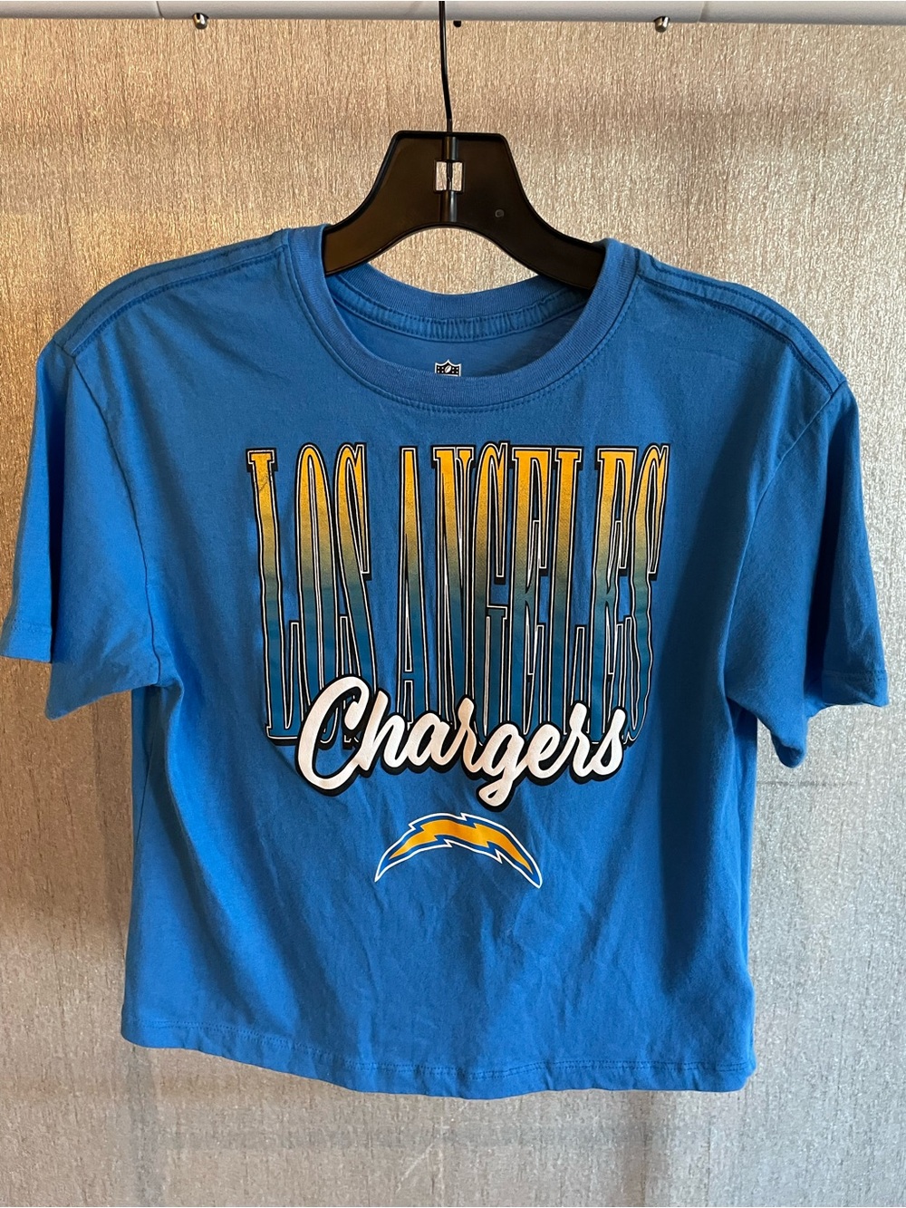 Official NFL Woman’s Tee | Los Angeles Chargers | Blue and Yellow - Picture 14 of 14